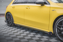 Mercedes-AMG A45 S 2019+ Sidoextensions + Splitters V.2 Maxton Design